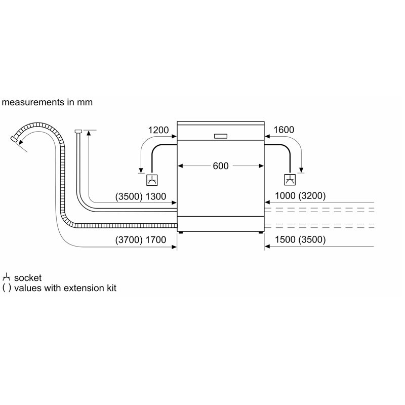 Lave Vaisselle Bosch Inox (SMS46JI01T)