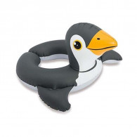 Bouée Gonflable INTEX Intex Forme d'animal Pingouin 64 x 64cm Noir