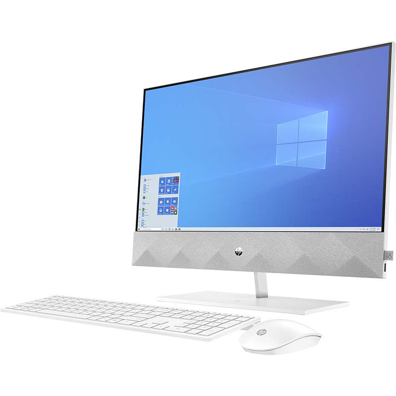 Pc De Bureau HP All in One 24-k1001nk i7 11Gén 8Go 1 To Noir (456C8EA)