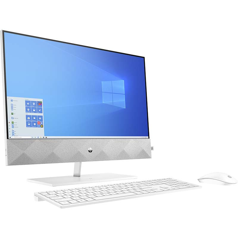 Pc De Bureau HP All in One 24-k1001nk i7 11Gén 8Go 1 To Noir (456C8EA)