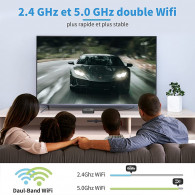 Box TV Android X96 Mini 5G Double Wifi 4K 2Go 16Go + Iptv 15M Box TV Android X96 Mini 5G Double Wifi 4K 2Go 16Go + Iptv 15M