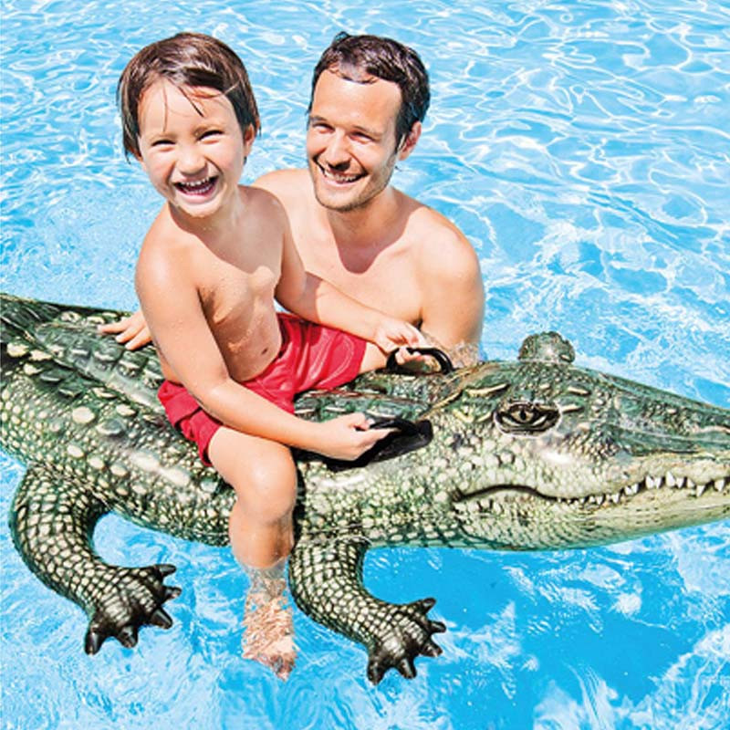 Crocodile De Natation Gonflable Pour Enfants