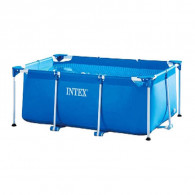 Piscine Métal Rectangulaire 2300L Bleu