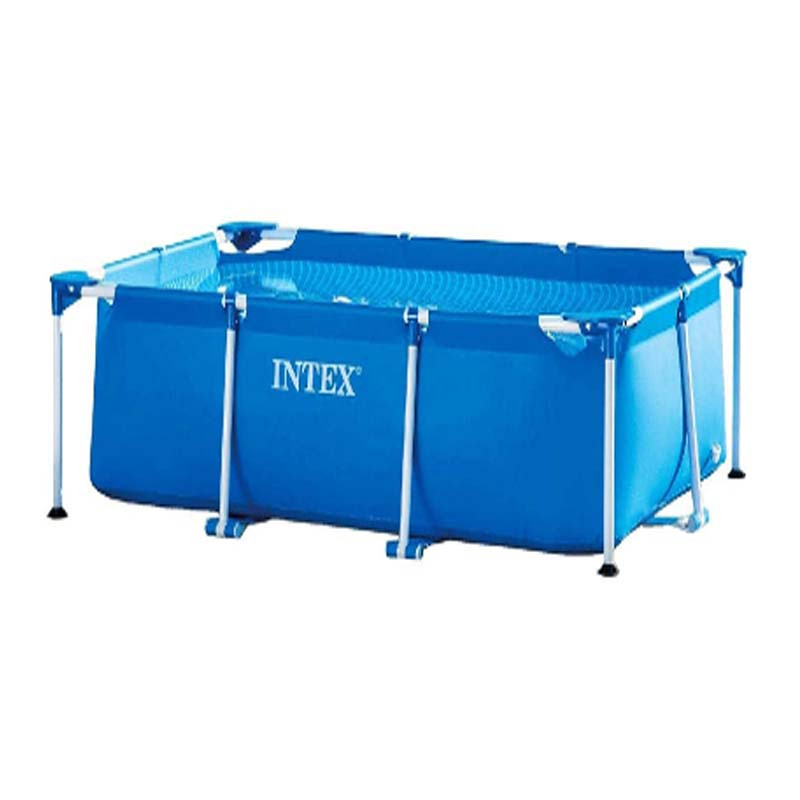 Piscine Métal Rectangulaire 2300L Bleu