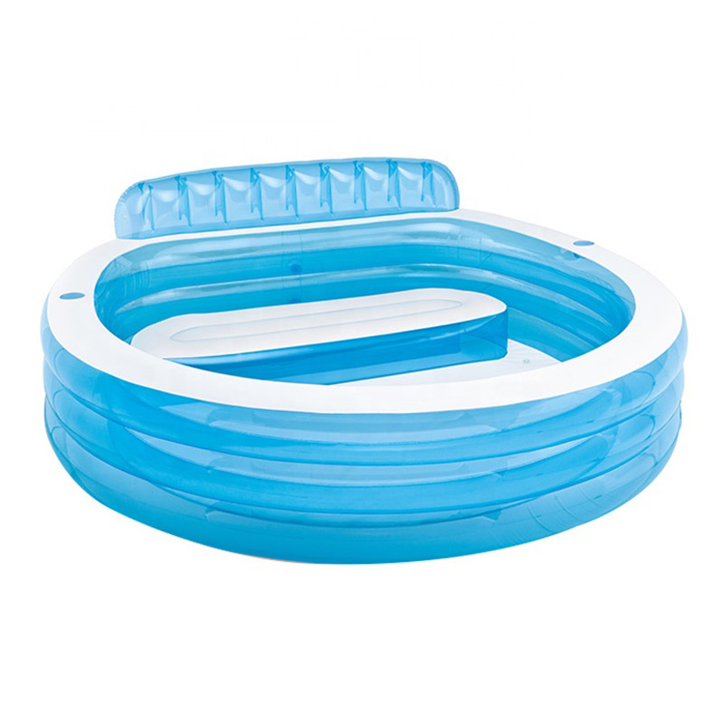 Piscine Familiale Gonflable Avec Banc Intégré