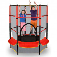 Trampoline de 139,7 cm Pour Enfants Avec Filet de Protection Trampoline de 139,7 cm Pour Enfants Avec Filet de Protection