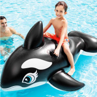 Grande Baleine De Natation Intex Gonflable Noir