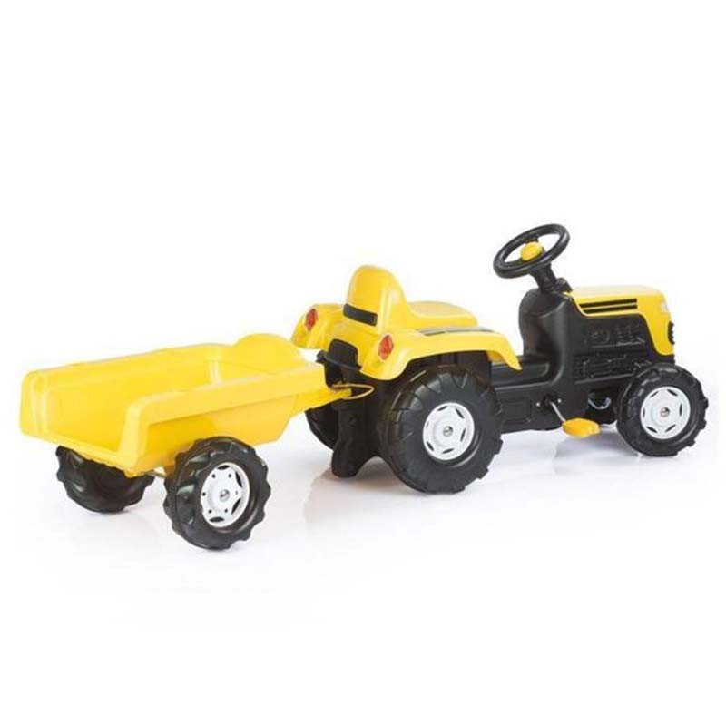 copy of Tracteur à Pédale RANCHERO Avec Remorque Et Excavatrice Dolu