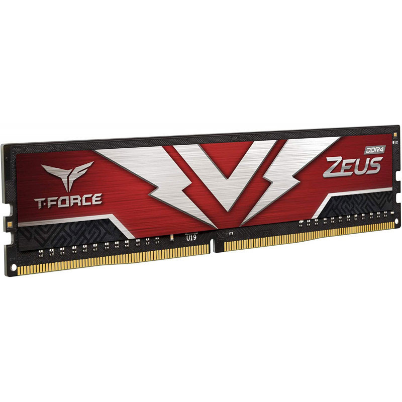 Barrette Mémoire Gaming T-force Zeus 8 Go DDR4 3200 Mhz