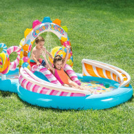 Aire De Jeux Gonflable "Royaume Des Bonbons" Intex