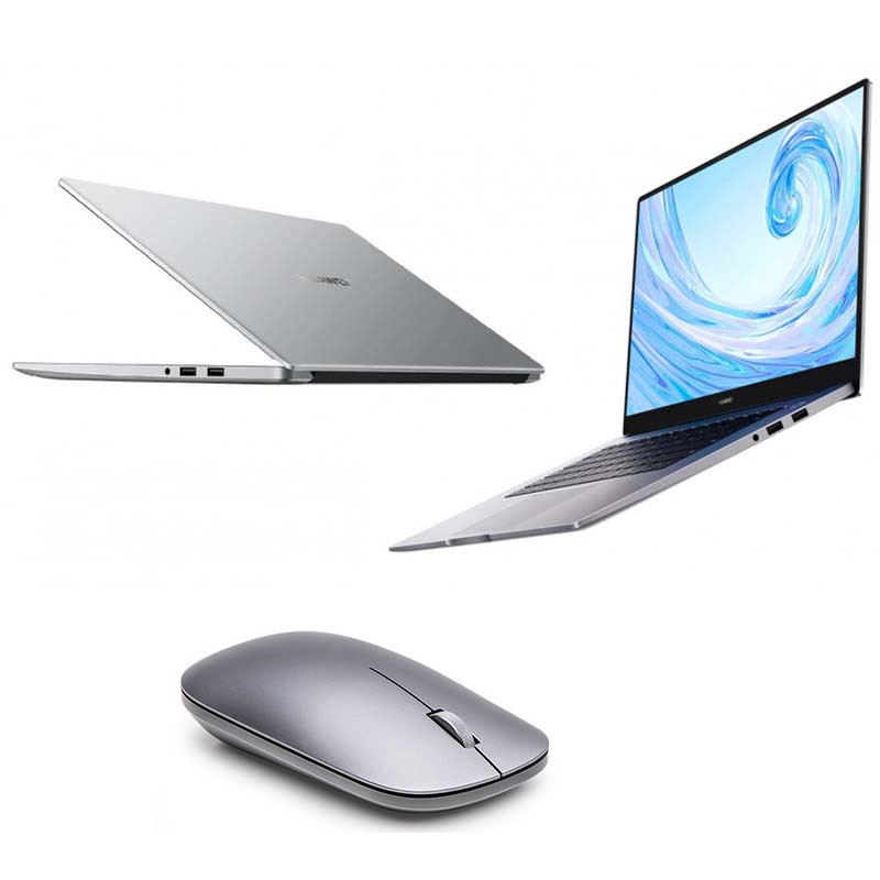 Pc Portable Huawei MateBook D15 i5 11Gén 8Go 256Go SSD Silver (BOHRD-WDH9C)