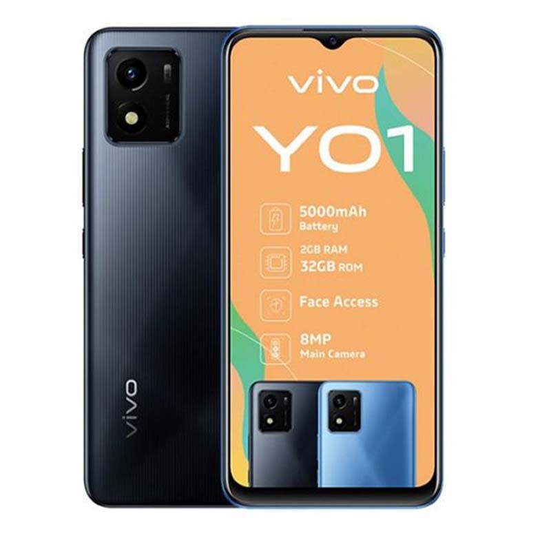 Smartphone Vivo Y01 2Go 32Go Noir