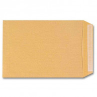 Paquet de 250 Pochettes Kraft 250X353 Bande Adhésive 90Gr La Couronne