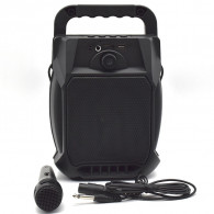 Mini Haut-Parleur Bluetooth 5.1 Avec Trou Pour Cordon - Portable, Format Compact, Noir