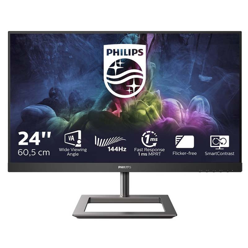 Ecran Gaming Philips 23.8" LCD VA 144 Hz Noir (242E1GAJ)