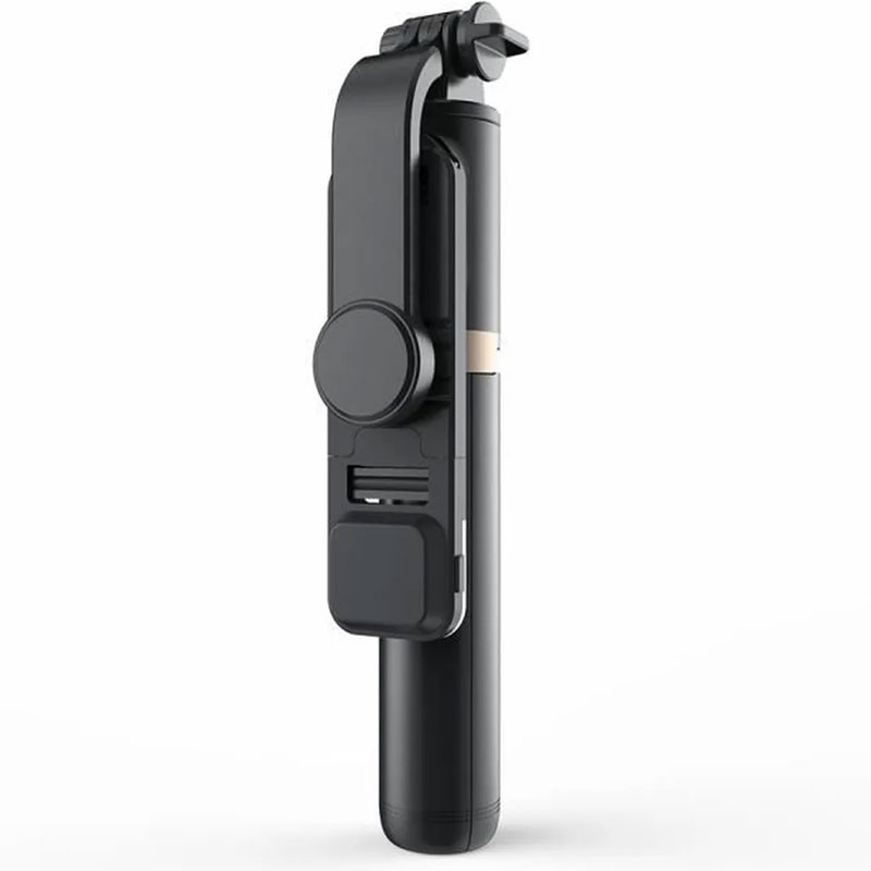 Selfie Bluetooth Avec Trépied Et Lampe Noir