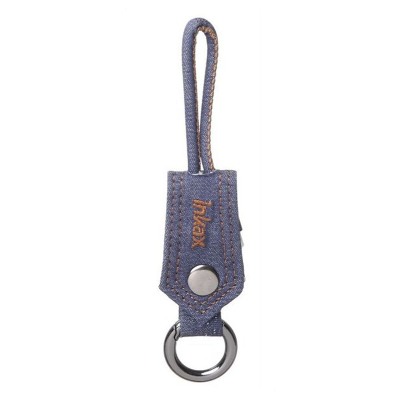 Câble Chargeur Inkax USB vers IPhone 15Mm Denim Câble Chargeur Inkax USB vers IPhone 15Mm Denim
