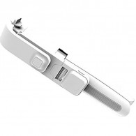 Selfie Bluetooth Avec Trépied Et Lampe Blanc Selfie Bluetooth Avec Trépied Et Lampe Blanc