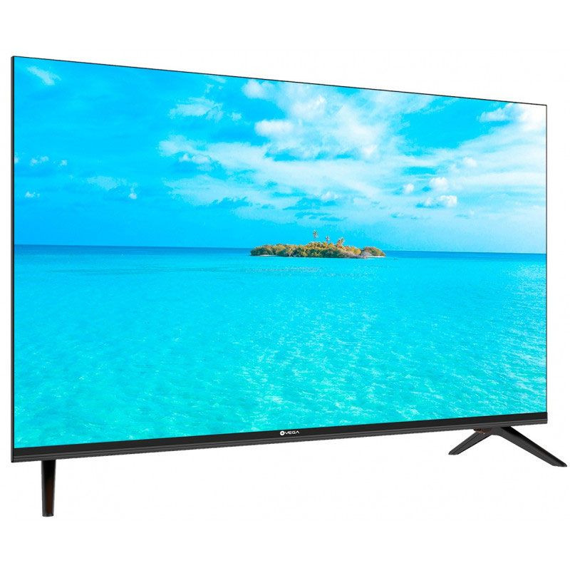 Téléviseur Led Vega 58" UHD 4K Smart Android Avec Récepteur Intégré Noir (L58F1UBG)
