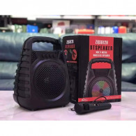 Haut Parleur Bluetooth Karaoke Plus Micro Noir