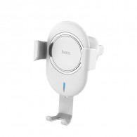 Support de voiture et Chargeur Sans fil Hoco CW17 Blanc