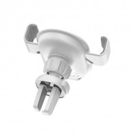 Support de voiture et Chargeur Sans fil Hoco CW17 Blanc