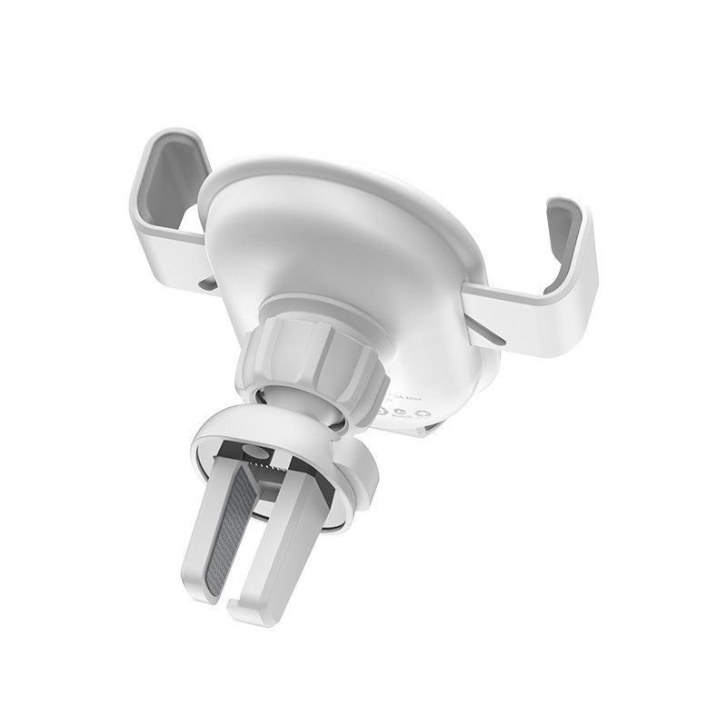 Support de voiture et Chargeur Sans fil Hoco CW17 Blanc