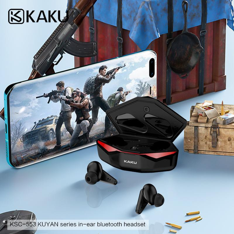Écouteur Bluetooth GAMING Kaku KSC-553 Noir