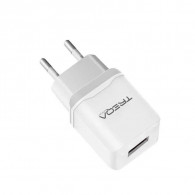 Chargeur Voiture Treqa + Câble USB Vers Type-C Blanc