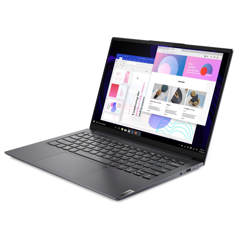 Pc Portable Lenovo Yoga Mince 7 Pro 14ACH5 AMD Ryzen 5 16Go 512Go SSD Gris (82MS00C8FG)