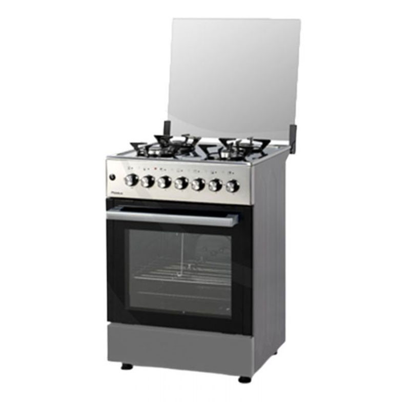 Cuisinière Biolux 4 Feux 50Cm Silver (M5858XST) Cuisinière Biolux 4 Feux 50Cm Silver (M5858XST)
