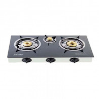 Réchaud Plat NEWSTAR 3 Feux Noir (3FSG)