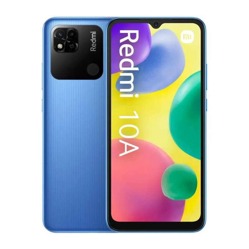 Smartphone Xiaomi Redmi 10A 3Go 64Go Bleu Smartphone Xiaomi Redmi 10A 3Go 64Go Bleu