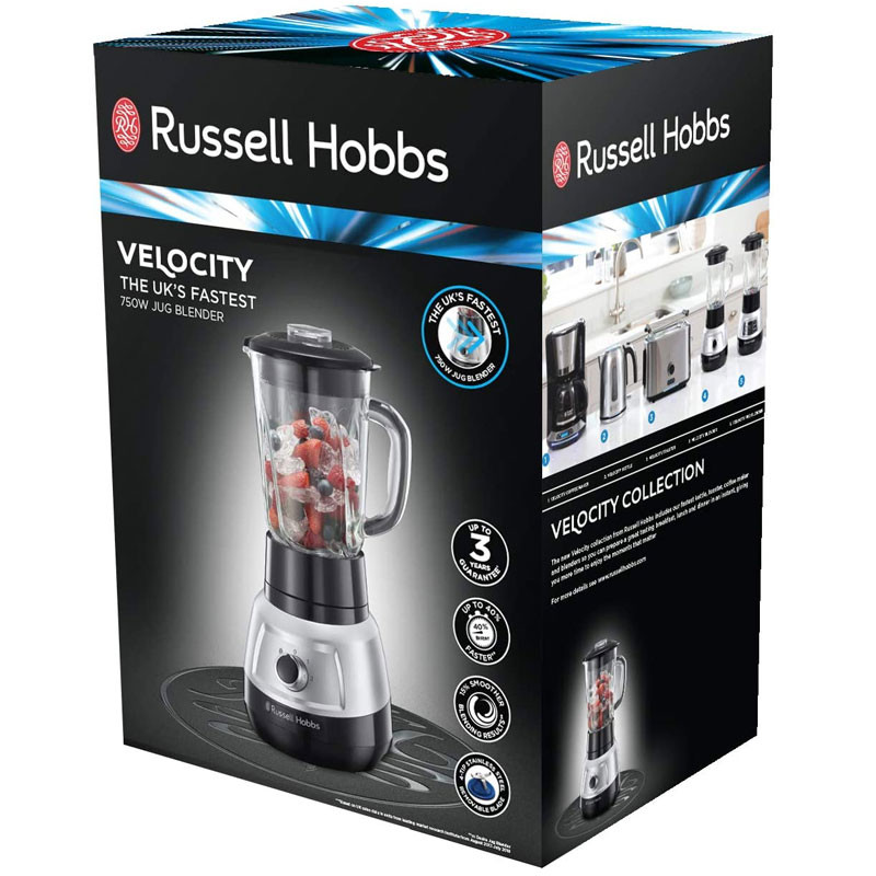Blender Russell Hobbs Professionnel Velocity Pro 1000W 1,5L