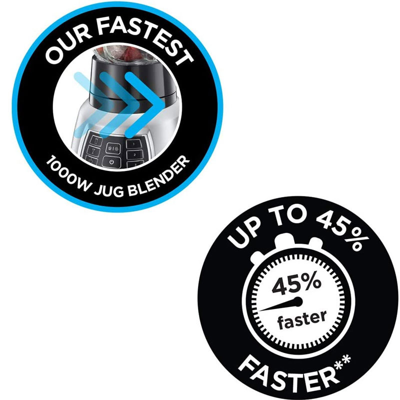 Blender Russell Hobbs Professionnel Velocity Pro 1000W 1,5L