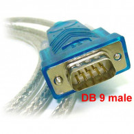 Câble adaptateur de port série USB vers RS232