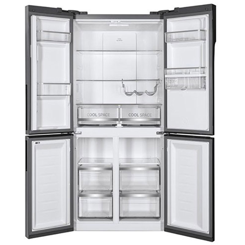 Réfrigérateur Hoover 432 Litres Nofrost Silver (HSC818EXWD)