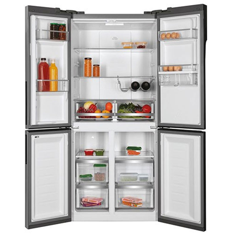 Réfrigérateur Hoover 432 Litres Nofrost Silver (HSC818EXWD)
