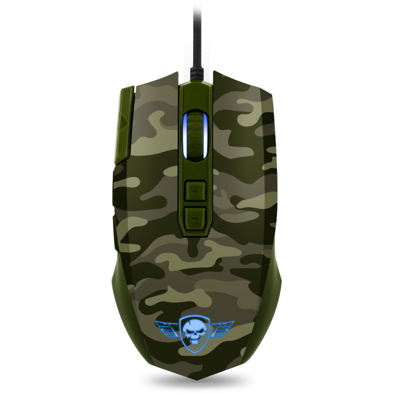 Souris Gaming Spirit Of Gamer Elite M50 Army Vert