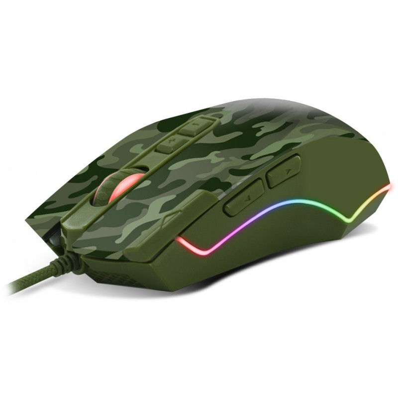 Souris Gaming Spirit Of Gamer Elite M50 Army Vert