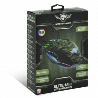 Souris Gaming Spirit Of Gamer Elite M50 Army Vert