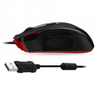 Souris Gaming Spirit Of Gamer + Tapis Pro Noir & Rouge