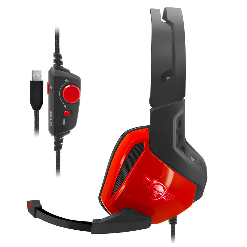 Casque Micro Spirit of Gamer SOG XPERT-H100 Rouge