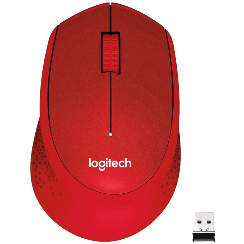 Souris Gaming Spirit Of Gamer Logitech M330 Silent Plus Rouge