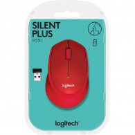 Souris Gaming Spirit Of Gamer Logitech M330 Silent Plus Rouge