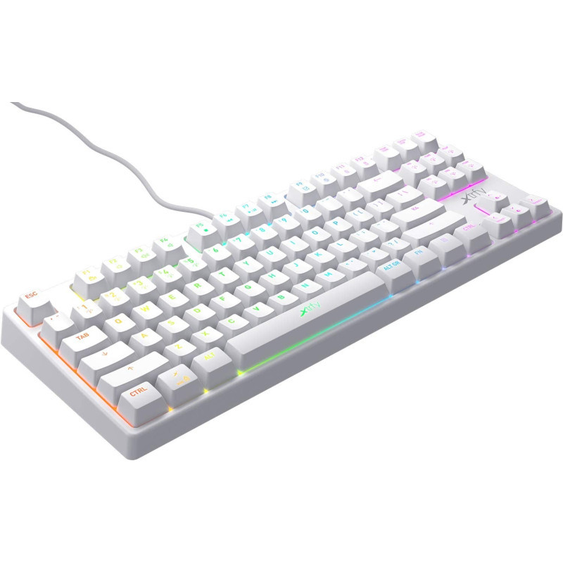 Clavier Gaming Mécanique Xtrfy K4 TKL Blanc
