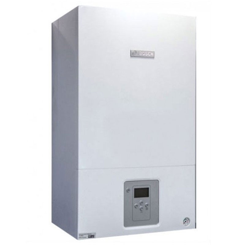 Chaudière Gaz Bosch Murale Mixte 35KW FF Blanc