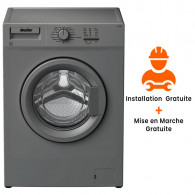 Lave Linge Frontale Newstar 6 Kg Silver (NWX6081S) Lave Linge Frontale Newstar 6 Kg Silver (NWX6081S)