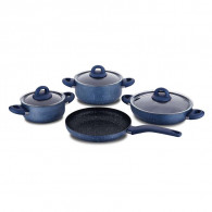 Set De 7 Pièces Korkmaz 7 A2893 Bella Granite Azura - Bleu