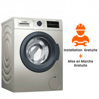 Lave Linge Frontale Bosch 8 Kg - Inox WAJ2018SMA Lave Linge Frontale Bosch 8 Kg - Inox WAJ2018SMA